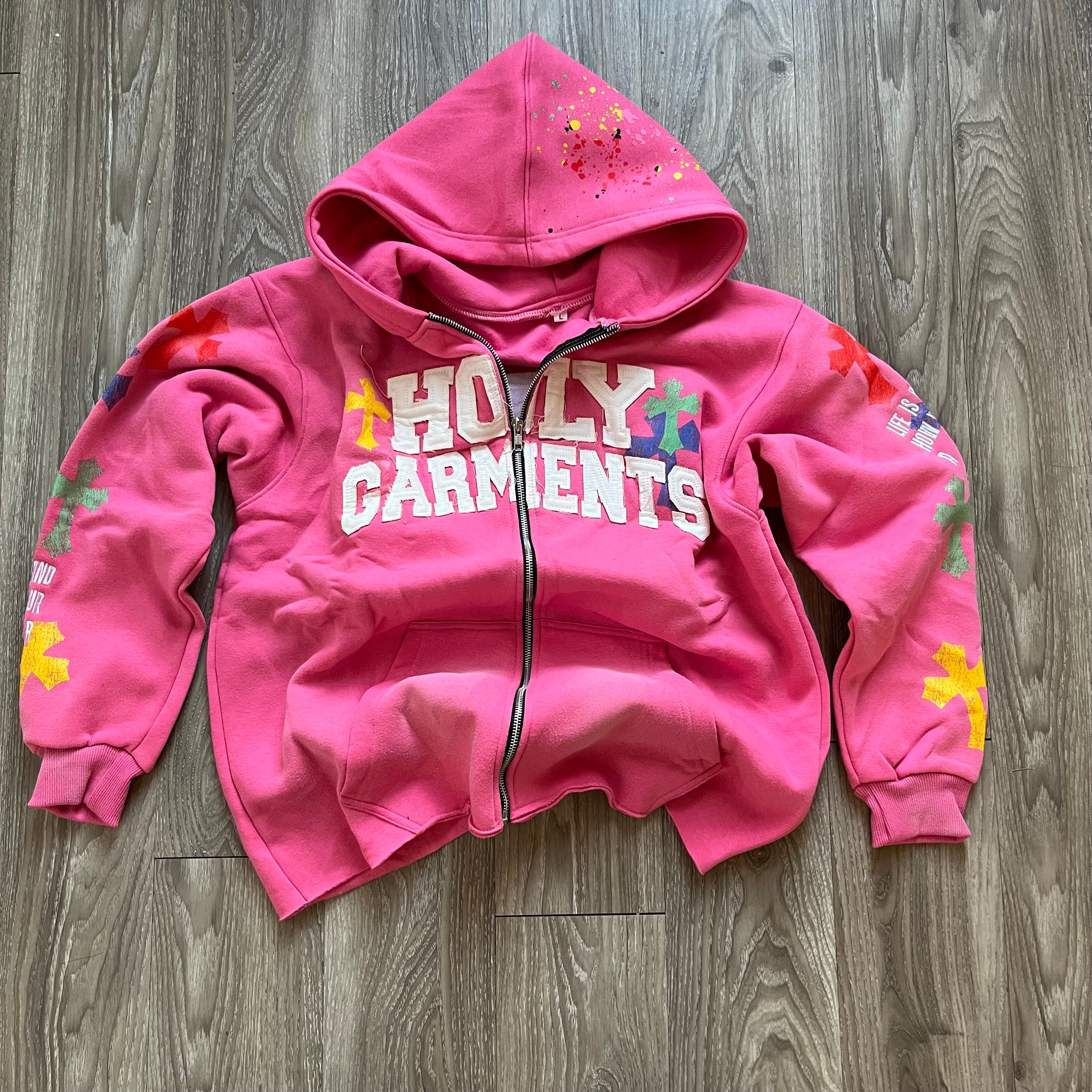 Pink Zip Up